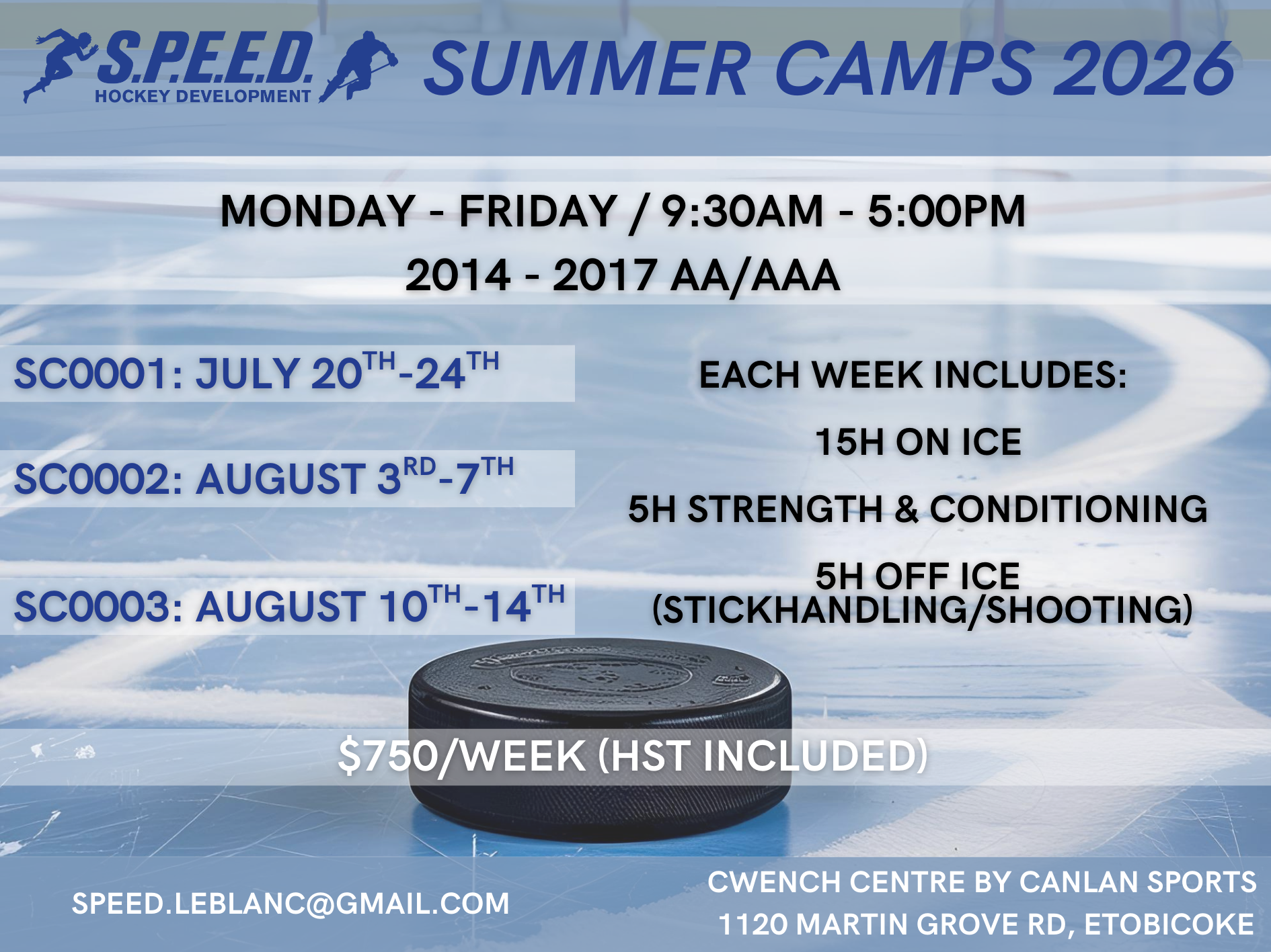 summer camps - SC0001,2,3
